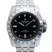 チューダー(チュードル)　TUDOR　スポーツコレクション　20010　自動巻　ブラック　USED　中古