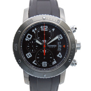エルメス　HERMES　クリッパークロノ　メカニカルダイバー　CP2.941　メンズ　自動巻　ブラウン　USED　中古