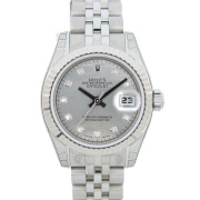 ロレックス　ROLEX　デイトジャスト　レディース　Ref.179174NG　グレーゴールドダスト　未使用品