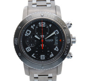 エルメス　HERMES　クリッパークロノ　メカニカルダイバー　CP2.941.230/4963　メンズ　自動巻　グレー　USED　中古