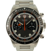 チューダー(チュードル)　TUDOR　ヘリテージクロノ　70330N　42mm　SS　自動巻　グレー　USED　中古