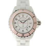 シャネル　CHANEL　J12　33mm　H4467　ソフトピンク　世界1200本限定　USED　中古