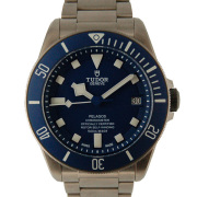 チューダー(チュードル)　TUDOR　ペラゴス　25600TB　チタン　42mm　ブルー　500m防水　USED　中古