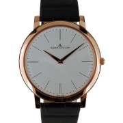 ジャガールクルト　Jaeger LeCoultre　マスターウルトラスリム1907　Q1292520　18KPG　ホワイト　革ベルト　未使用品