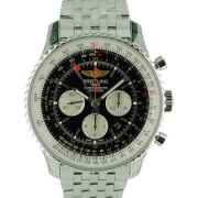 ブライトリング　BREITLING　ナビタイマー　GMT　A044B24NP　48mm　SS　ブラック　未使用品