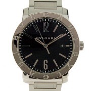ブルガリ　BVLGARI　ブルガリブルガリ　BB41BSSD　メンズ　ブラック　41mm　USED　中古