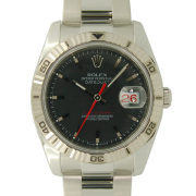 ロレックス　ROLEX　ターノグラフ　Ref.116264　SS　ブラック　D番ルーレット　USED　中古