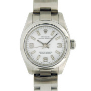 ロレックス　ROLEX　オイスターパーペチュアル　Ref.176200　 ホワイト369　レディース　自動巻　26mm　M番ルーレット　USED　中古
