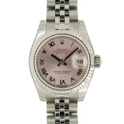 ロレックス　ROLEX　デイトジャスト　179174　レディース　ピンクローマ　未使用品