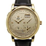 ランゲ＆ゾーネ　A.LANGE&SOHNE　ランゲ1　タイムゾーン　116.021　18KYG　USED　中古