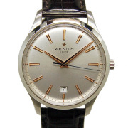 ゼニス　ZENITH　キャプテンエリート 03.2020.670/01.C498　SS　40mm　シルバー　USED　中古