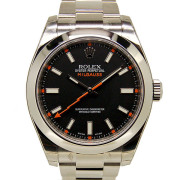 ロレックス　ROLEX　ミルガウス　116400　ブラック　ランダム番　SS　生産終了　未使用品