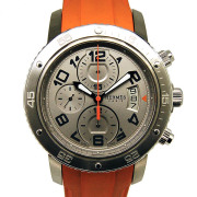 エルメス　HERMES　クリッパークロノ　メカニカルダイバー　CP2.941.220/1C4　グレー　44mm　USED　中古
