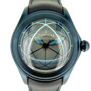 コルム　CORUM　バブル オプティカルアート リミテッド　082.312.98/0063 OP02 R　ブルー　世界350本限定　USED　中古