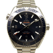 オメガ　OMEGA　シーマスター　プラネットオーシャン　マスタークロノメーター　215.30.44.21.03.001　ブルー　USED　中古