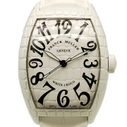 フランクミュラー　FRANCK MULLER　トノーカーベックス　ホワイトクロコ　8880SC WHT CRO　メンズ　PVD　未使用品
