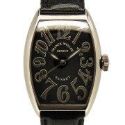 フランクミュラー　FRANCK MULLER　トノーカーベックス サンセット　5850SC　18KWG　ブラック　USED　中古