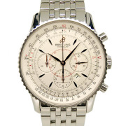 ブライトリング　BREITLING　ナビタイマー　モンブリラン　A417G34NP　38mm　シルバー　USED　中古
