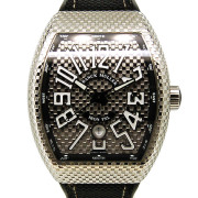 フランクミュラー　FRANCK MULLER　ヴァンガード アイアンピクセル　V45SCDT  シルバー　自動巻　USED　中古