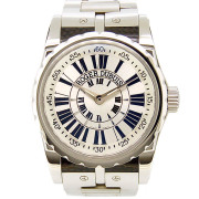 ロジェ・デュブイ　ROGER DUBUIS　シンパシースポーツルック　SYM43 14 9 3:53.7A:R-P0　43mm　自動巻　SS　シルバー　世界888本限定　USED　中古