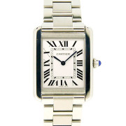 カルティエ　CARTIER　タンクソロ　SM　W5200013　レディース　シルバー　USED　中古