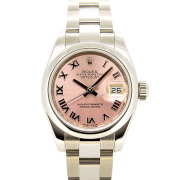 ロレックス　ROLEX　デイトジャスト　179160　ピンクローマ　レディース　26mm　ランダム番　USED　中古