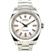 ロレックス　ROLEX　ミルガウス　116400　ホワイト　M番　生産終了　未使用品