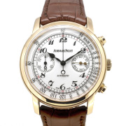 オーデマ・ピゲ　AUDEMARS PIGUET　ジュールオーデマ クロノグラフ　26100OR.OO.D088CR.01　41mm　18KPG　ホワイト　USED　中古