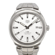 タグホイヤー　TAG HEUER　リンク キャリバー5　WBC2111.BA0603　41mm　シルバー　USED　中古