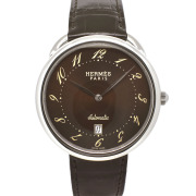 エルメス　HERMES　アルソー　AR4.810　自動巻　ブラウン　41mm　USED　中古