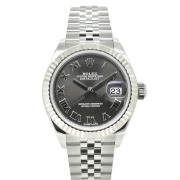 ロレックス　ROLEX　レディ デイトジャスト 28　279174　グレーローマ　SS×WG　USED　中古