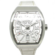 フランクミュラー　FRANCK MULLER　ヴァンガード　V45SCDT  ホワイト　53.7×44mm　USED　中古