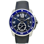 カルティエ　CARTIER　カリブル ドゥ カルティエ ダイバー　WSCA0010　ブルー　42mm　USED　中古