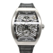 フランクミュラー　FRANCK MULLER　ヴァンガード 7デイズ スケルトン　V45S6SQTTTBRNR 　53.7×44mm　USED　中古