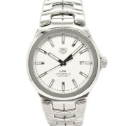 タグホイヤー　TAG HEUER　リンク キャリバー5　WBC2111.BA0603　41mm　シルバー　USED　中古