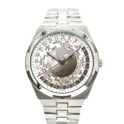 ヴァシュロンコンスタンタン　オーヴァーシーズ ワールドタイム　7700V/110A-B129　シルバー　43.5mm　新品