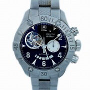 ゼニス　ZENITH　デファイクラシックオープン　03.0526.4021/21M526　SS　自動巻　47mm　ブラック　新品