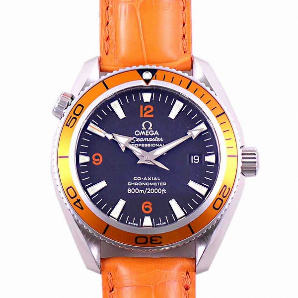 オメガ　OMEGA　シーマスタープラネットオーシャン　2909.50.38　600M防水　42mm　革ベルト　自動巻　新品