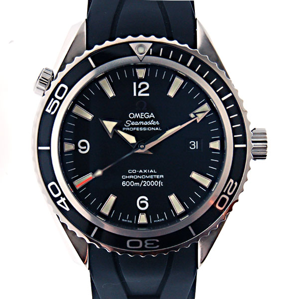 オメガ　OMEGA　シーマスタープラネットオーシャン　2900-5091　SS　45,5mm　ブラック　ラバー　自動巻　新品