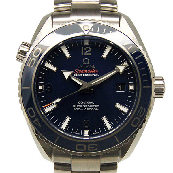 オメガ　OMEGA　プラネットオーシャン　リキッドメタル　232.90.46.21.03.001　45.5mm　チタン　ブルー　新品