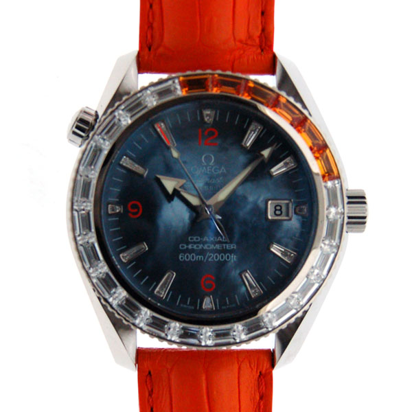 オメガ　OMEGA　プラネットオーシャン　2916.50.48　42mm　バケットダイヤ　シェル文字盤　新品