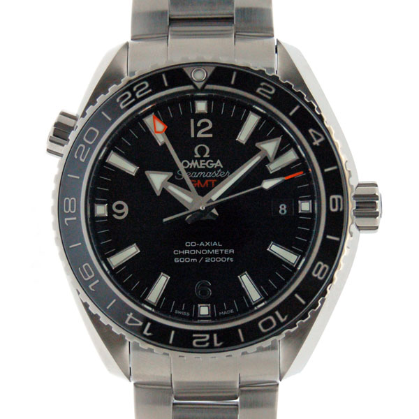 オメガ　OMEGA　プラネットオーシャンGMT　232.30.44.22.01.001　SS　ブラック　43.5mm　新品