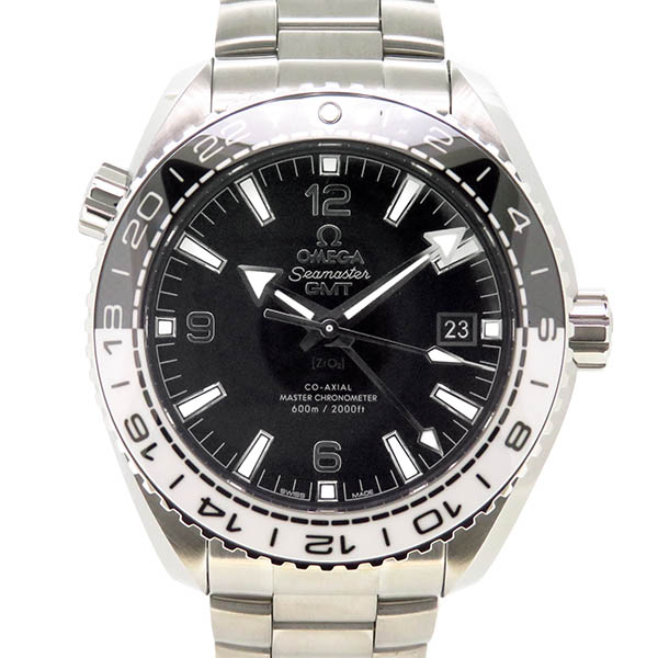 オメガ　OMEGA　シーマスター　プラネットオーシャンGMT　マスタークロノメーター　215.30.44.22.01.001　ブラック　SS　新品