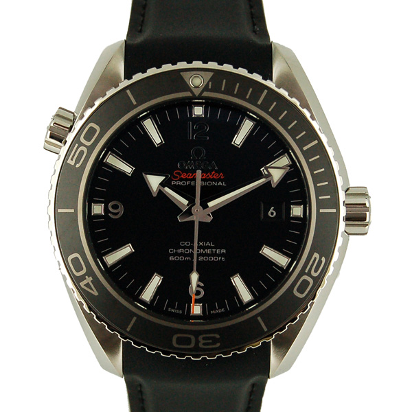 オメガ　OMEGA　プラネットオーシャン　232.32.46.21.01.003　ブラック　45,5mm　ラバー　新品