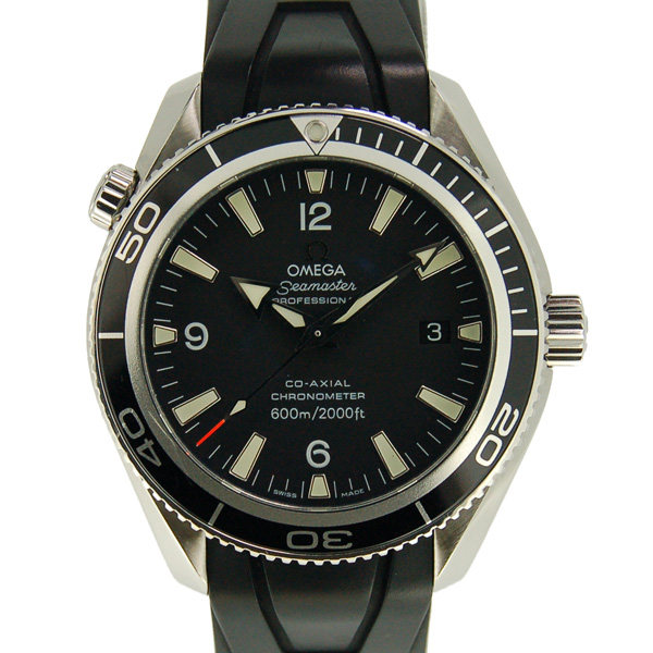 オメガ　OMEGA　プラネットオーシャン　232.32.46.21.01.003　ブラック　SS　45,5mm　ラバーベルト　新品