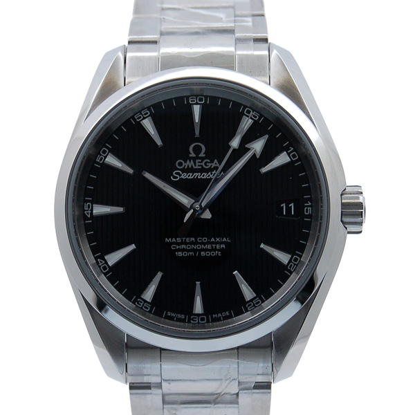 オメガ　OMEGA　シーマスター　アクアテラ　マスターコーアクシャル　231.10.39.21.01.002　SS　ブラック　新品