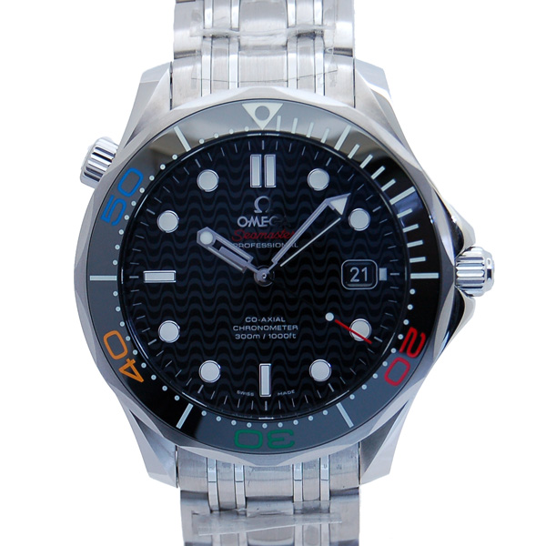 オメガ　OMEGA　シーマスター300　コーアクシャル　522.30.41.20.01.001　オリンピックリミテッド　新品