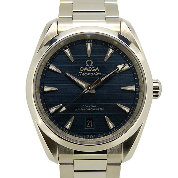 オメガ　OMEGA　シーマスター　アクアテラ　マスタークロノメーター　220.10.38.20.03.001　ブルー　新品