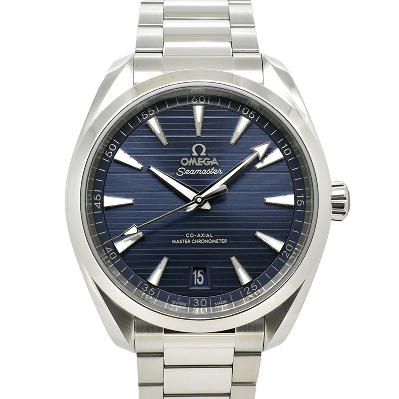 オメガ　OMEGA　シーマスター アクアテラ マスタークロノメーター　220.10.41.21.03.004　ブルー　41mm　新品