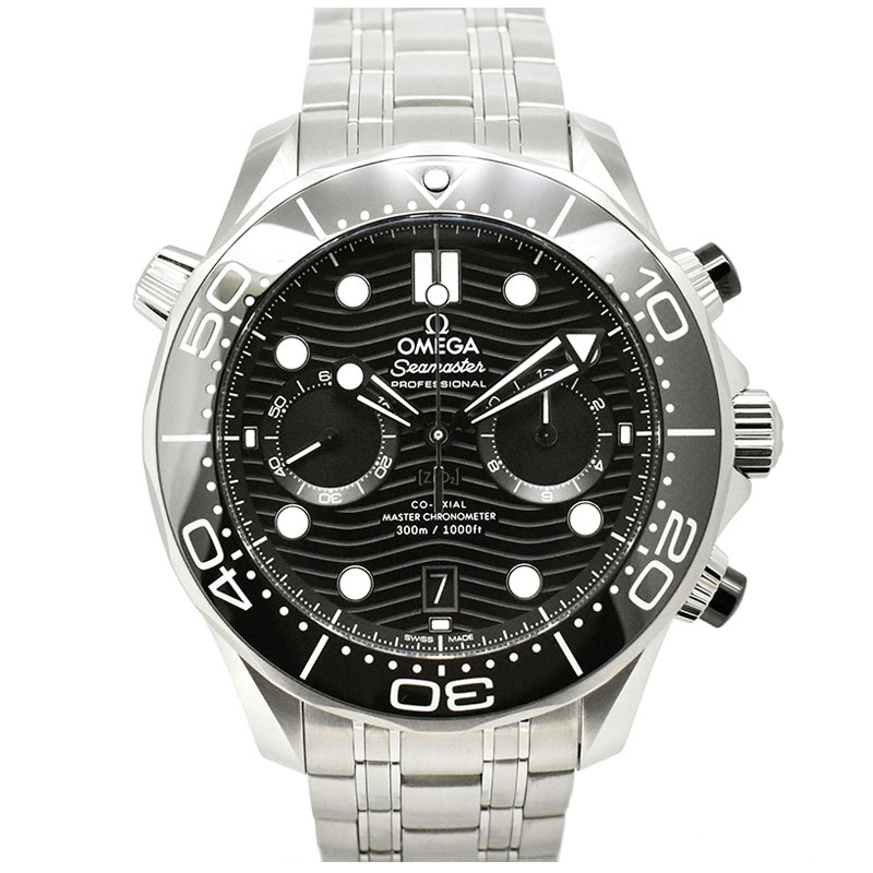オメガ　OMEGA　シーマスター300 コーアクシャル マスタークロノメーター クロノグラフ　210.30.44.51.01.001　44mm　ブラック　新品